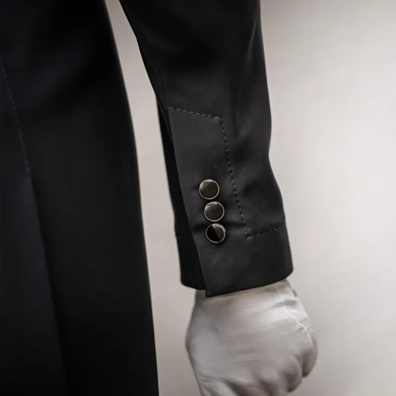 HKM Jill Womens Dressage Tails - Black-4