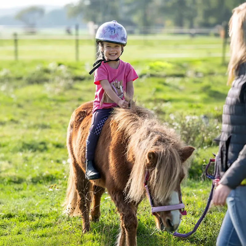 HKM Lola Junior Girls Fluffy T-Shirt - Pink-2