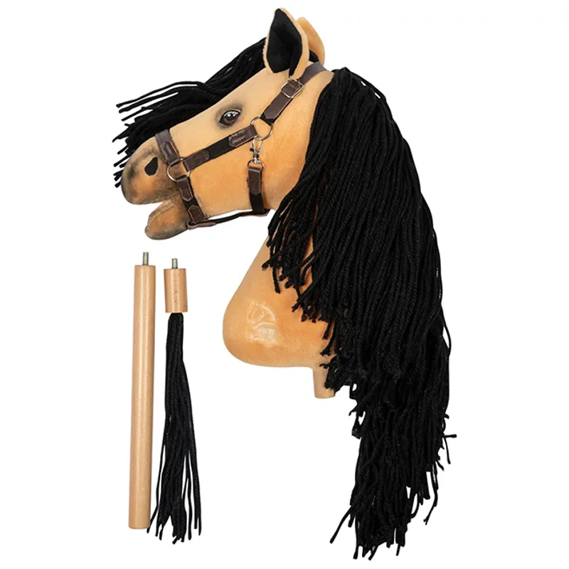 HKM Premium Hobby Horse - Buckskin-2