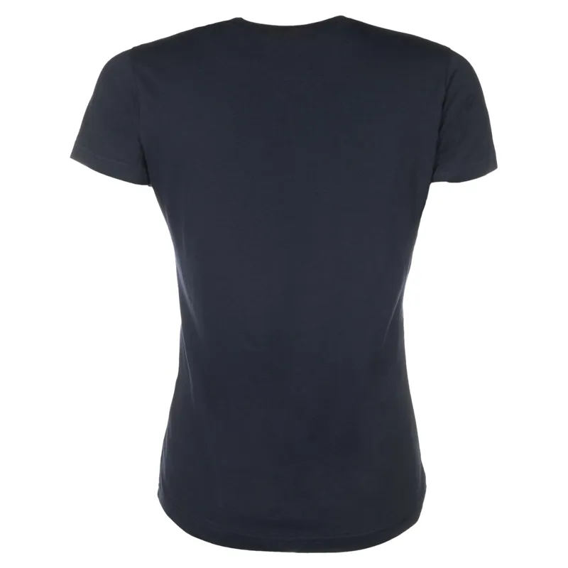 HKM Sparkle Horse Junior Girls T-Shirt - Black-2