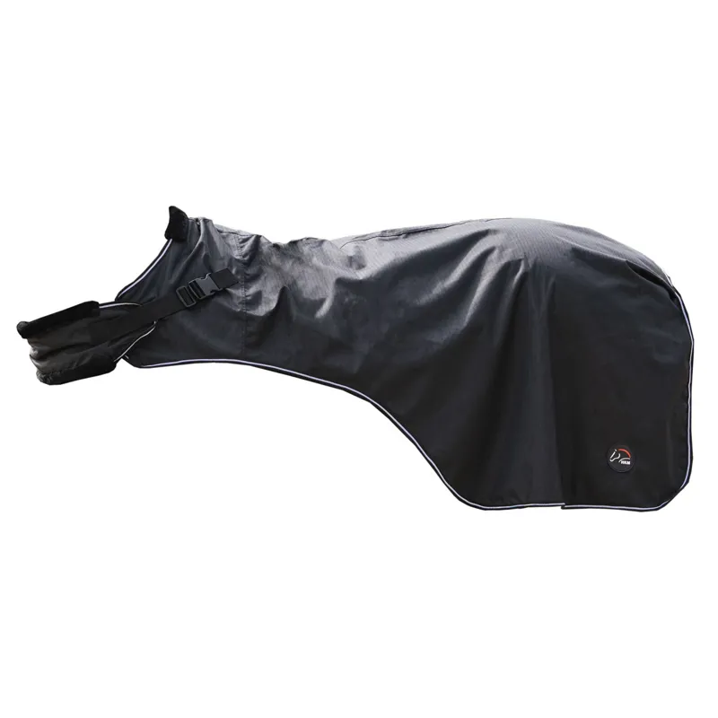HKM Carvis Horse Walker Rug - Black-1
