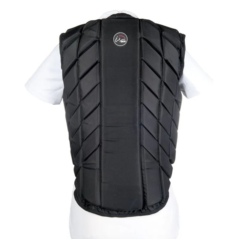 HKM Easy Fit Adults Body Protector - Black-3