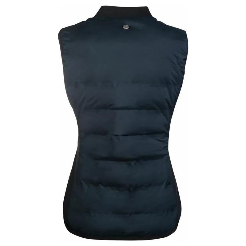 HKM Comfort Temperature Womens Heated Gilet - Navy-1