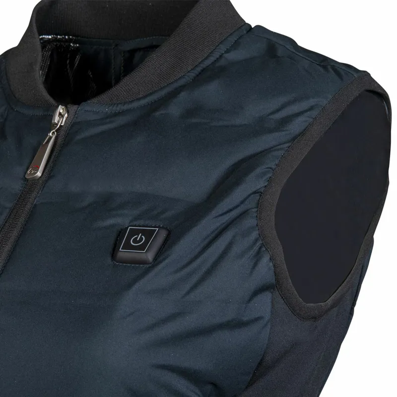 HKM Comfort Temperature Womens Heated Gilet - Navy-2
