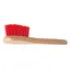 Harlequin Wooden Bucket Brush - Red