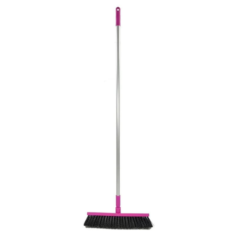 Harold Moore 45cm Stable and Yard Broom - Magenta