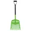 Harold Moore D-Grip Handle Shavings Fork - Lime