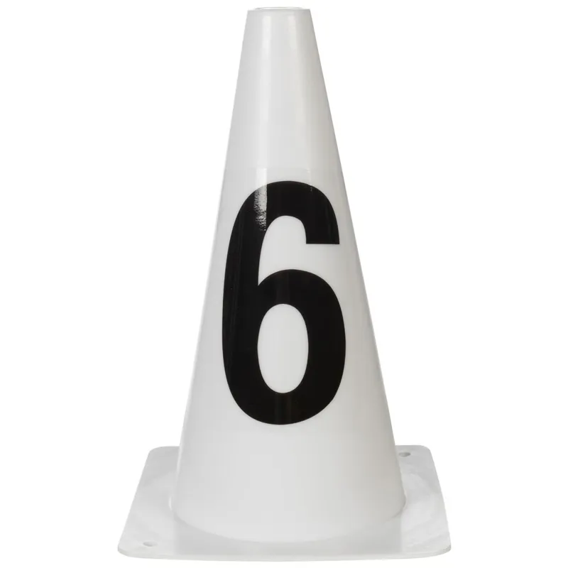HKM Hobby Horse Jumping Numbered Cones-8