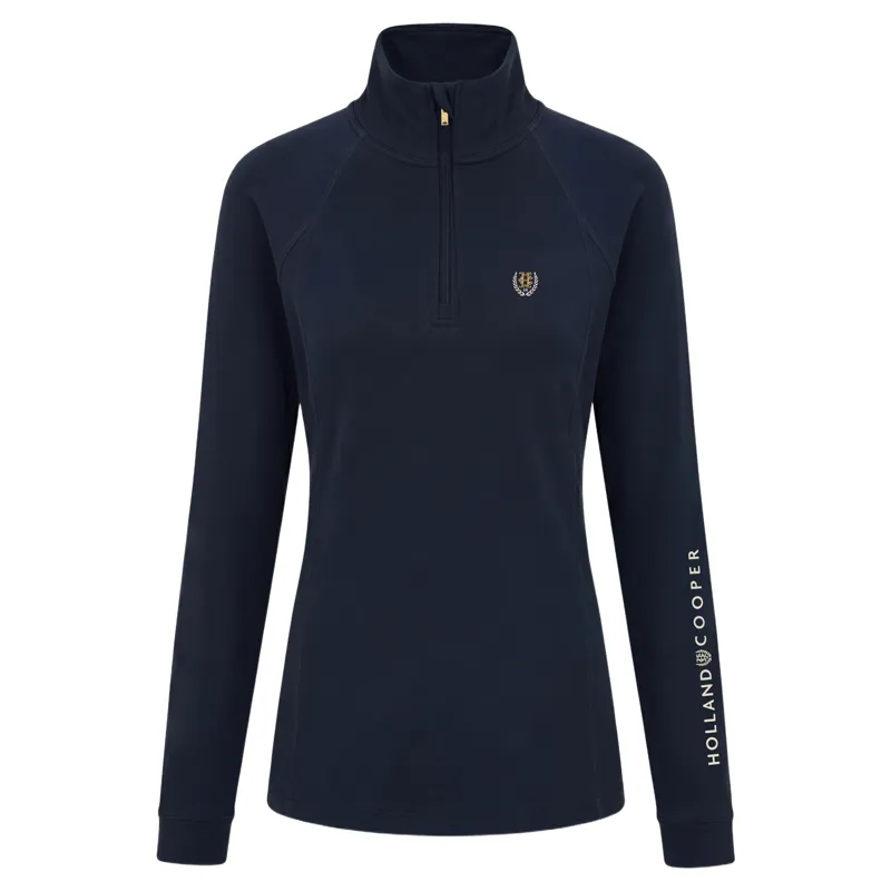Holland Cooper Cranborne Womens Thermal Base Layer - Ink Navy