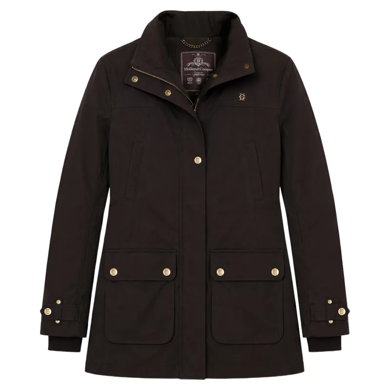 Holland Cooper Bramwell Womens Waterproof Coat - Bournville-1