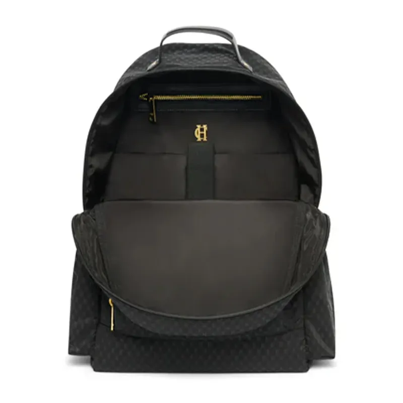 Holland Cooper Burghley Backpack - Black Monogram-4