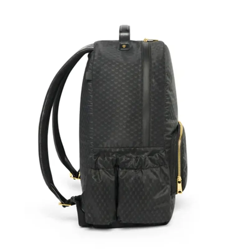 Holland Cooper Burghley Backpack - Black Monogram-2