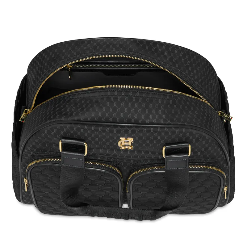 Holland Cooper Chiltern Kit Bag - Black Monogram-3
