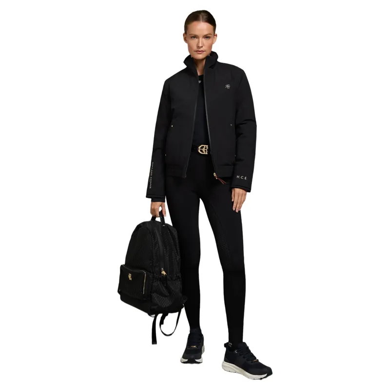 Holland Cooper Chiltern Crew Neck Womens Top - Black-4