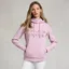 Holland Cooper Crystal Womens Hoodie - Dawn Pink