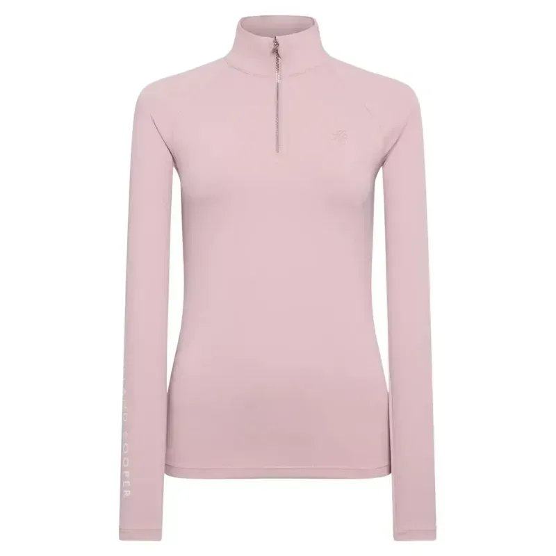 Holland Cooper Chiltern Womens Base Layer - Dawn Pink-2