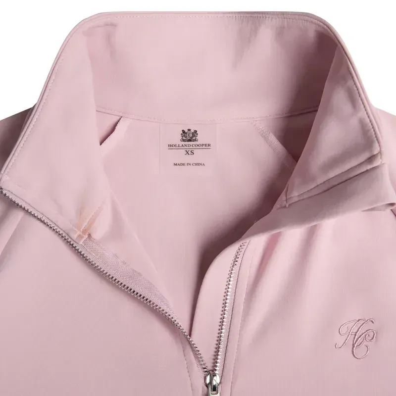 Holland Cooper Chiltern Womens Base Layer - Dawn Pink-3