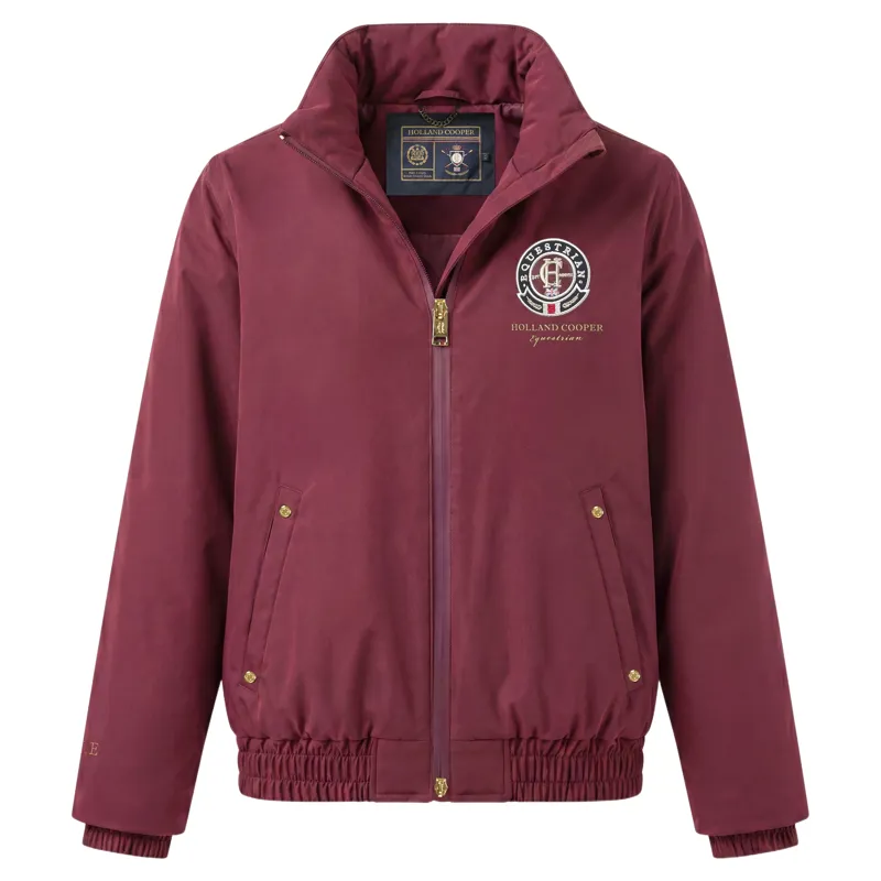 Holland Cooper Chiltern Team Womens Waterproof Jacket - Mulberry