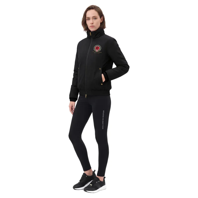 Holland Cooper Chiltern Team Womens Waterproof Jacket - Black-3