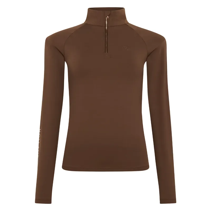 Holland Cooper Chiltern Womens Base Layer - Chestnut-1