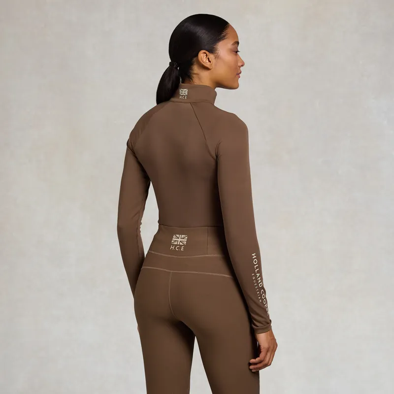 Holland Cooper Chiltern Womens Base Layer - Chestnut-3