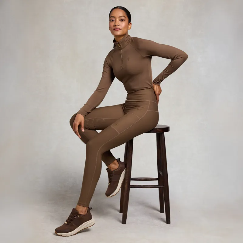 Holland Cooper Chiltern Womens Base Layer - Chestnut-4