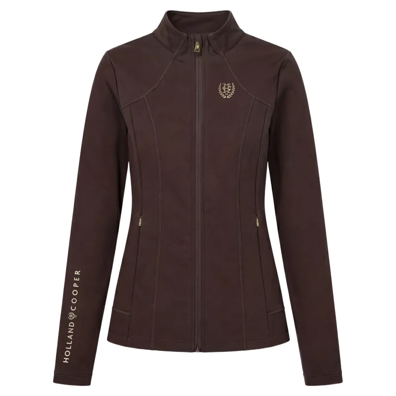 Holland Cooper Chiltern Womens Base Layer - Chocolate