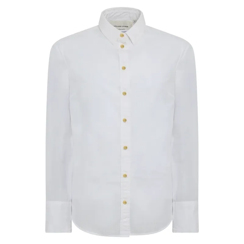 Holland Cooper Classic Womens Shirt - White-9