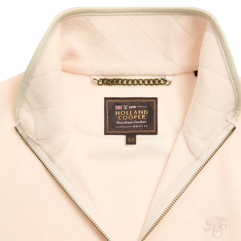 Holland Cooper Country Fleece Womens Gilet  - Palest Pink-6