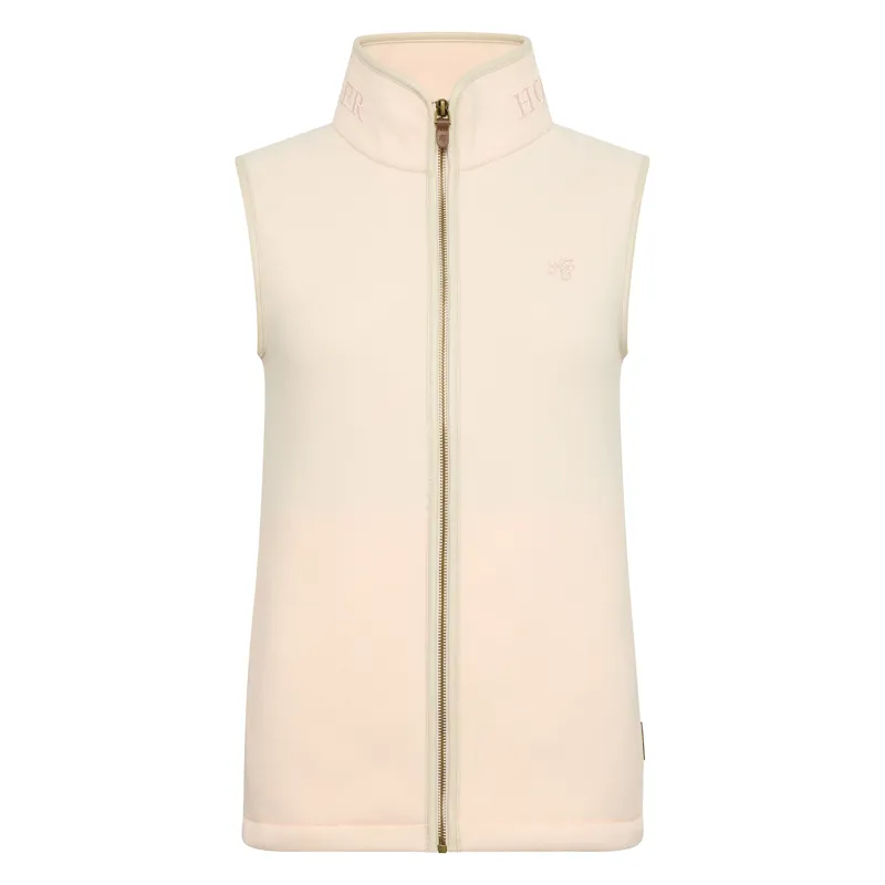 Holland Cooper Country Fleece Womens Gilet  - Palest Pink-3