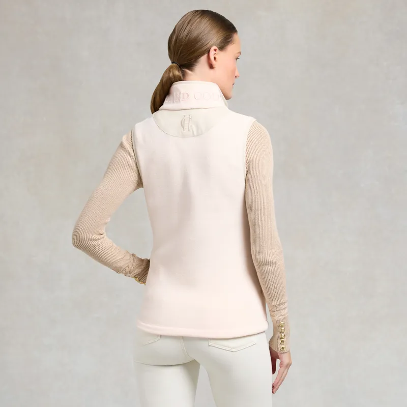 Holland Cooper Country Fleece Womens Gilet  - Palest Pink-1