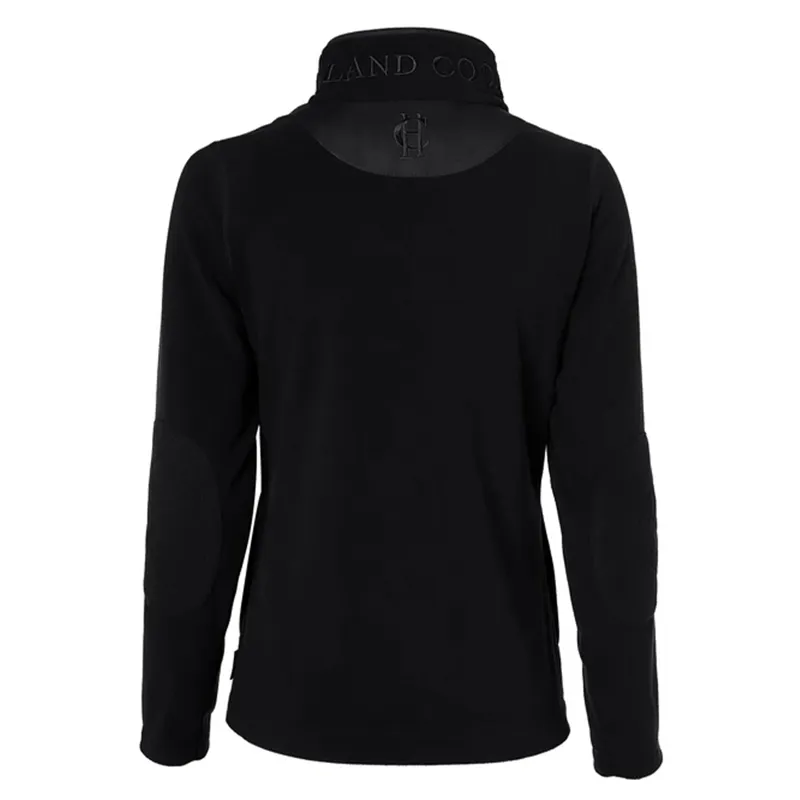 Holland Cooper Country Fleece Half Zip Ladies Jumper - Black-5