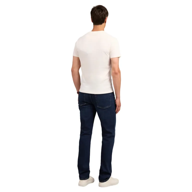 Holland Cooper Crew Neck Mens T-Shirt - White-4