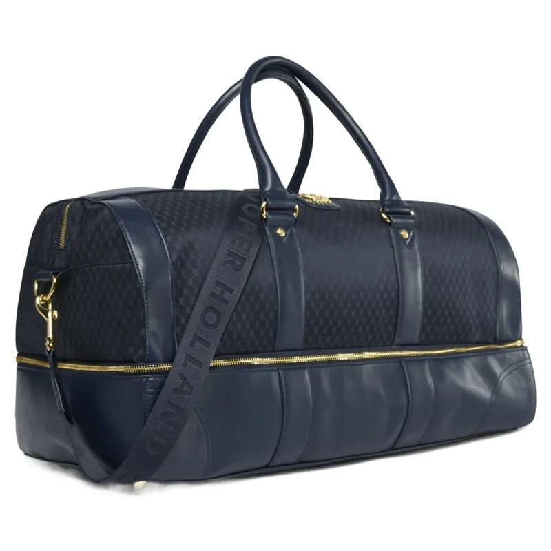 Holland Cooper Equestrian Holdall Bag - Ink Navy-4