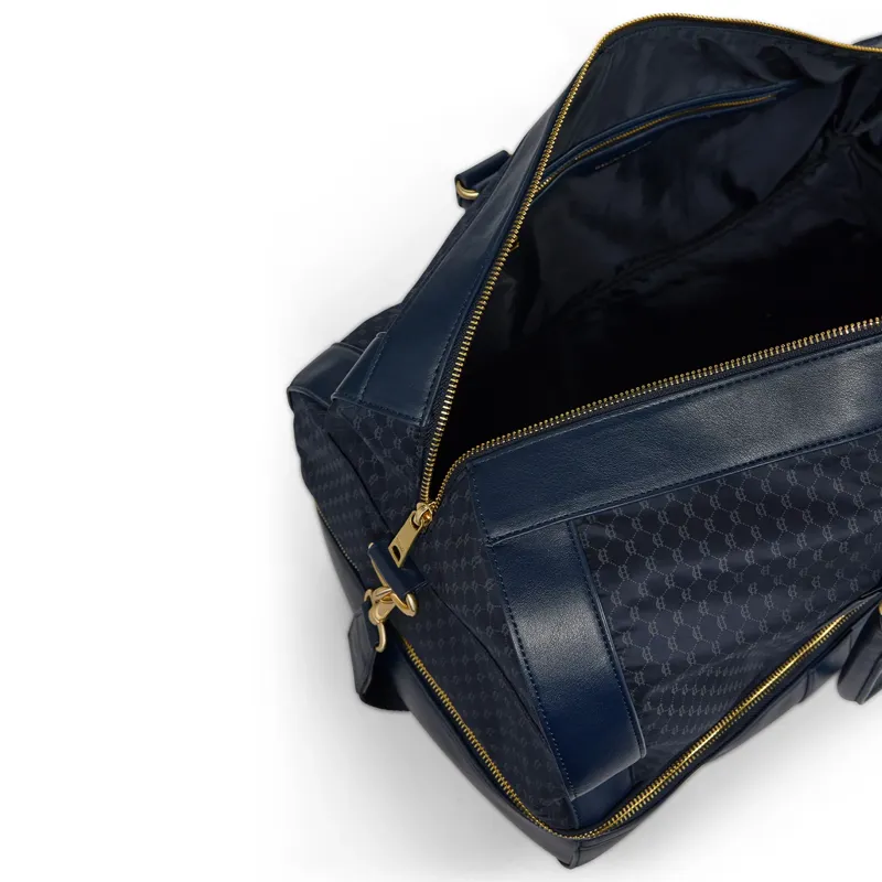 Holland Cooper Equestrian Holdall Bag - Ink Navy-5
