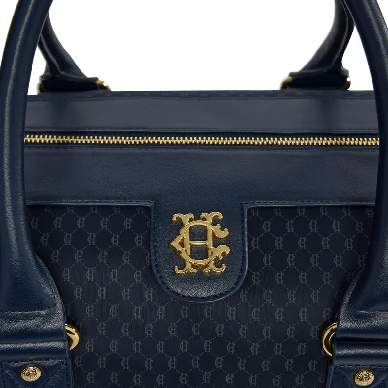 Holland Cooper Equestrian Holdall Bag - Ink Navy-7