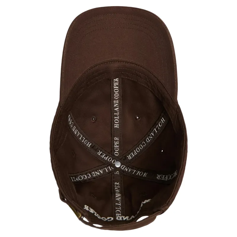 Holland Cooper Equine Club Cap - Chocolate-5