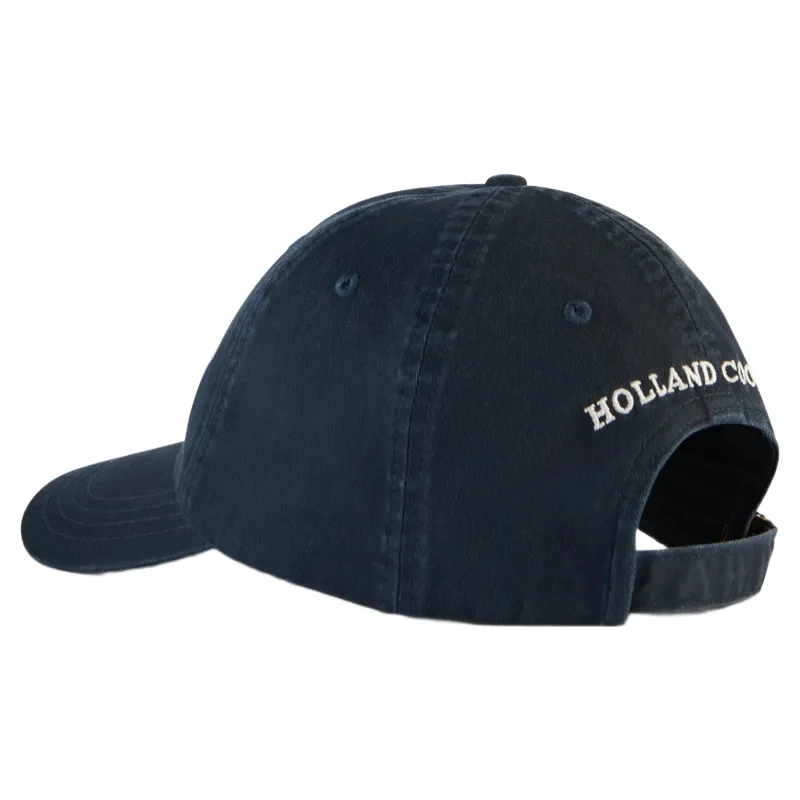 Holland Cooper Equine Club Cap - Ink Navy Ecru-3