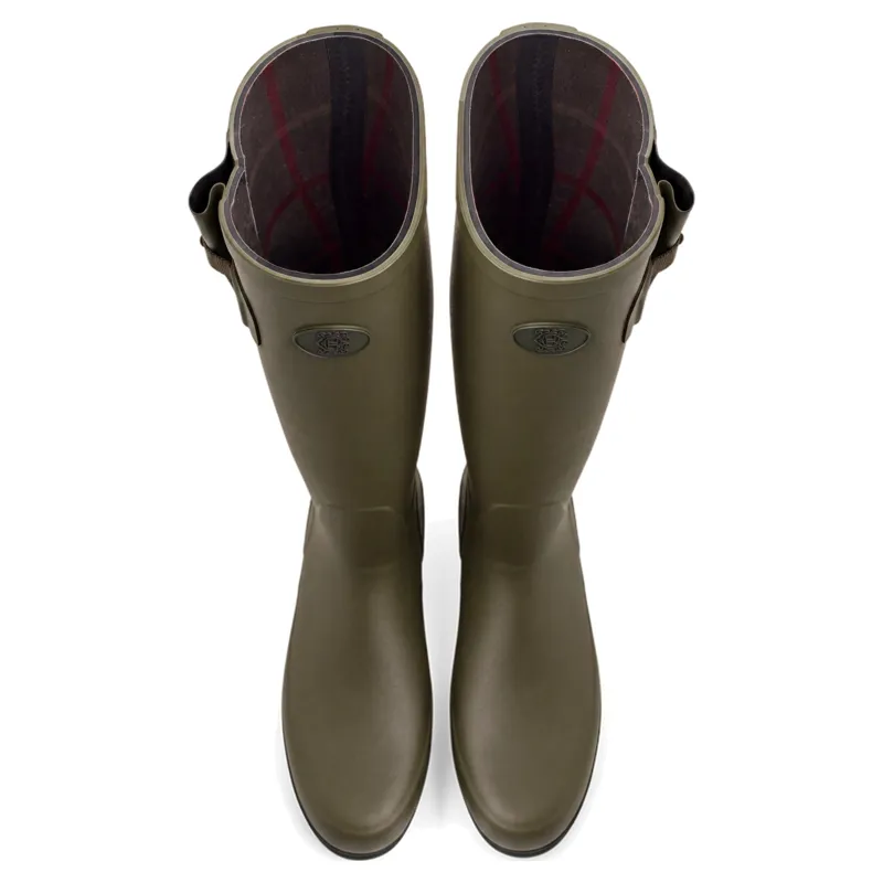 Holland Cooper Farnley Womens Wellies - Hunter Green-3