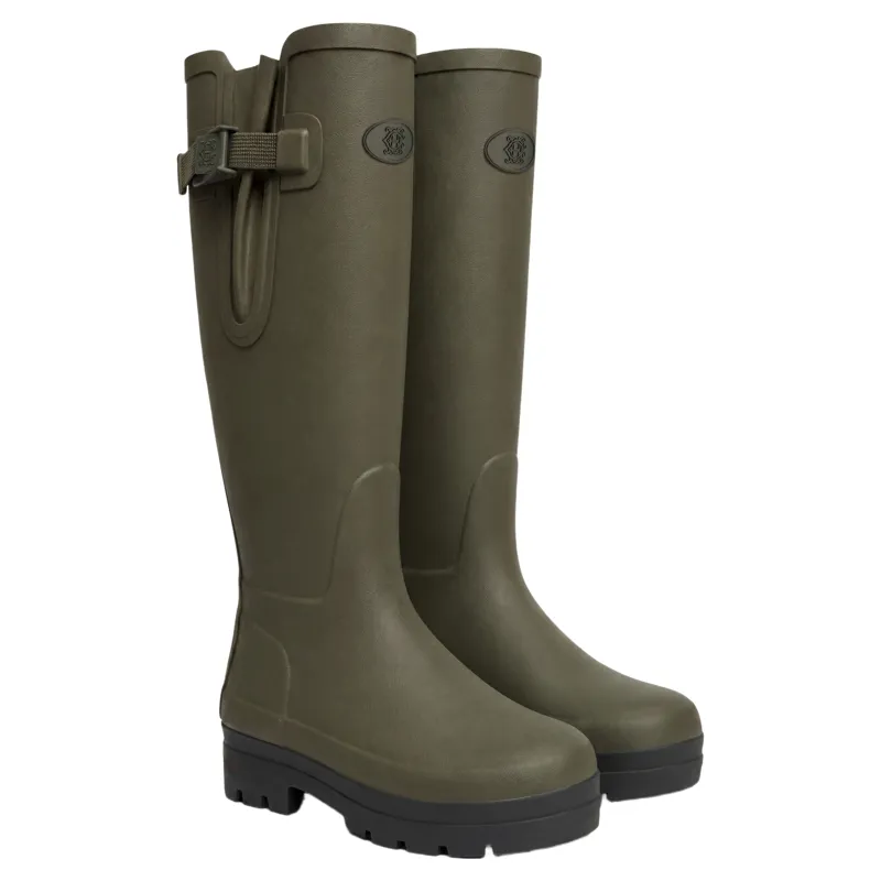 Holland Cooper Farnley Womens Wellies - Hunter Green