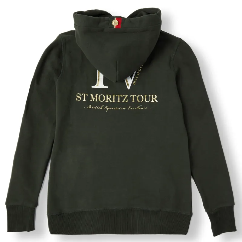 Holland Cooper HC Heritage Ladies Hoodie - Racing Green-1