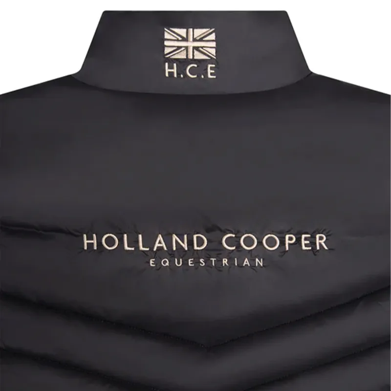 Holland Cooper Hybrid Womens Equestrian Gilet - Black-5