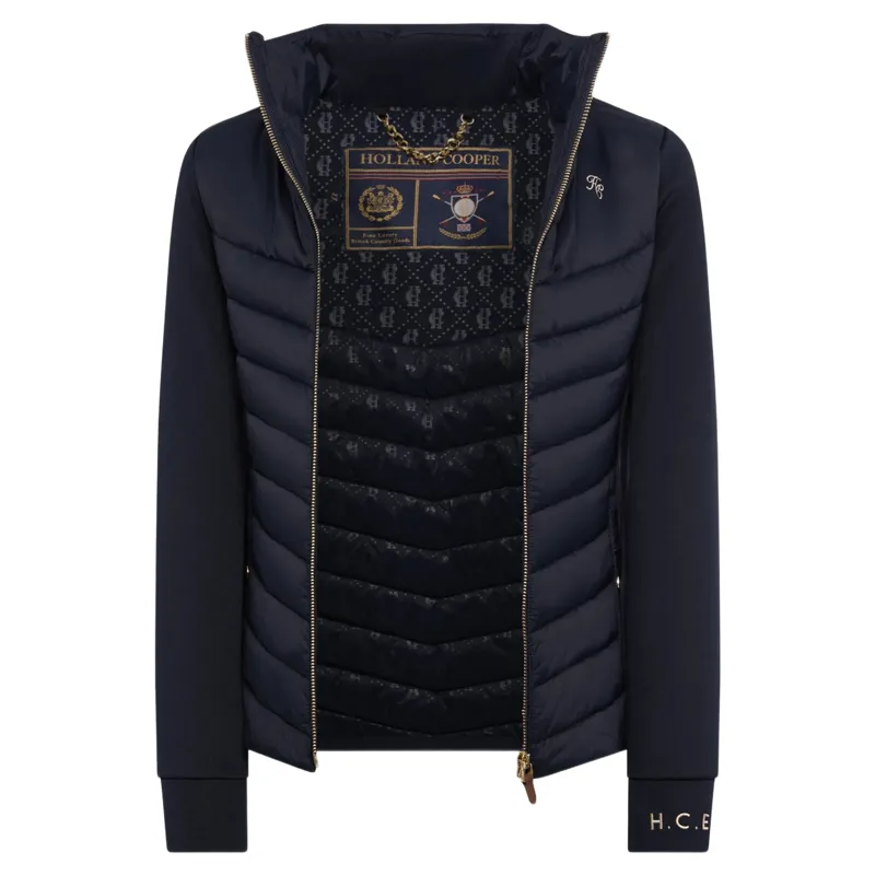 Holland Cooper Hybrid Equestrian Womens Jacket - Ink Navy-5