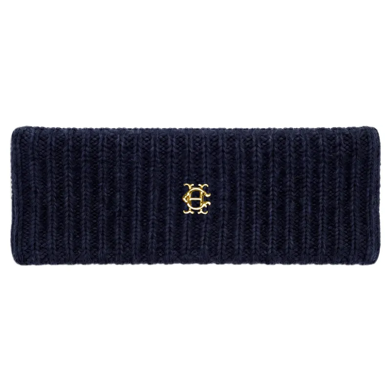 Holland Cooper Womens Knitted Headband - Navy