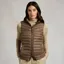 Holland Cooper Womens Lightweight Puffer Gilet - Chestnut