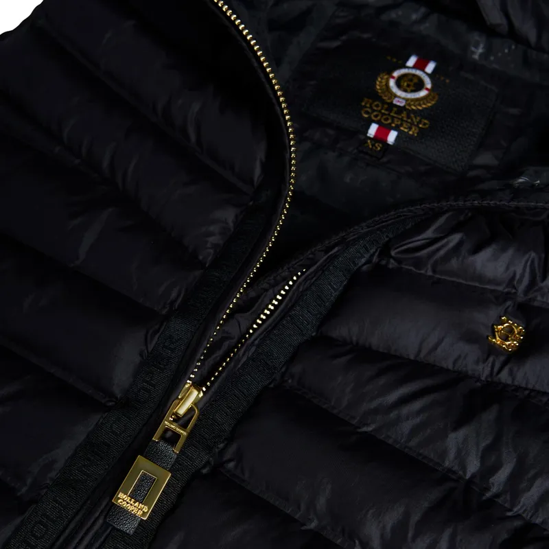 Holland Cooper Womens Lightweight Puffer Gilet - Ink Navy-8