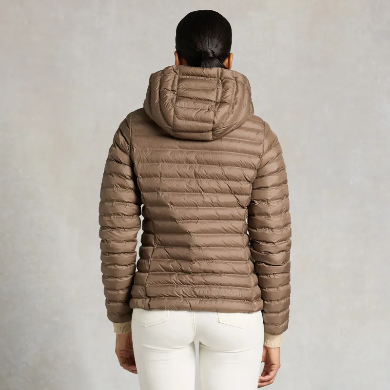 Holland Cooper Lightweight Womens Puffer Jacket - Chestnut-3