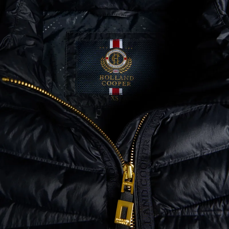 Holland Cooper Lightweight Womens Puffer Jacket -  Ink Navy-7