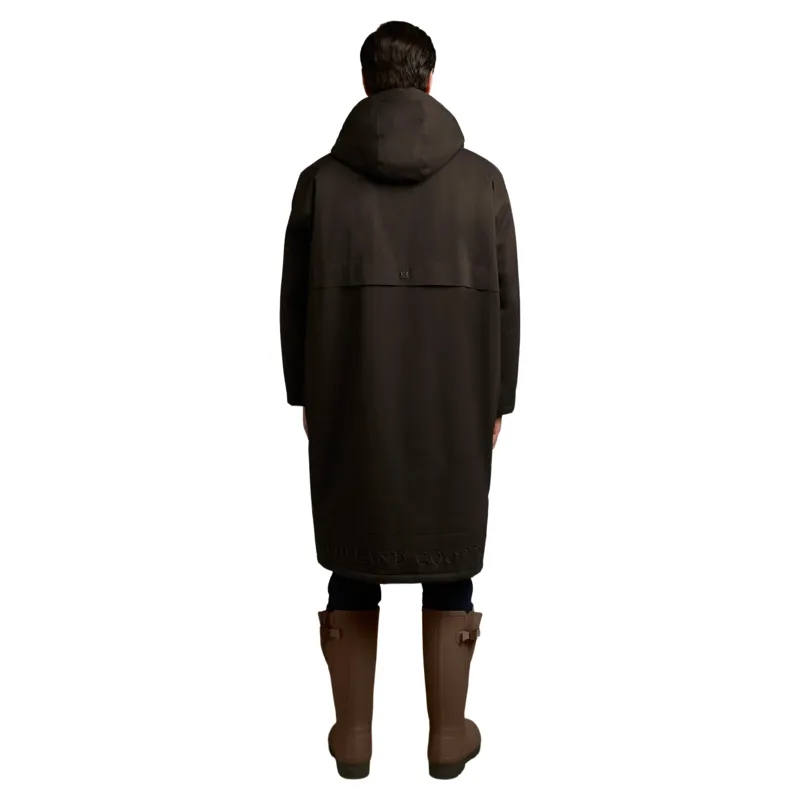 Holland Cooper One-Size Mens Waterproof Coat - Chocolate-6