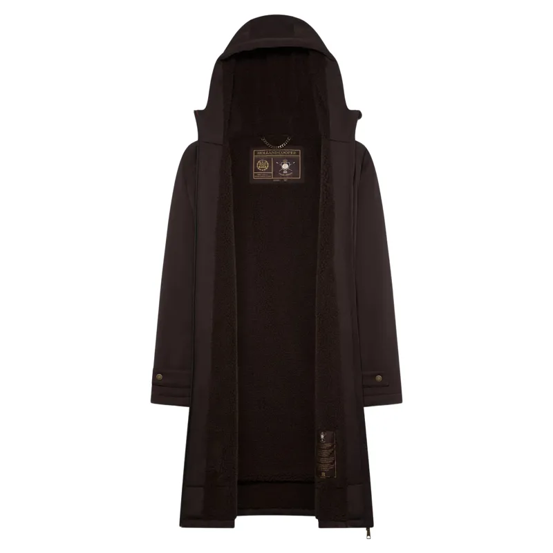 Holland Cooper One-Size Mens Waterproof Coat - Chocolate-2